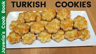 TURKISH COOKIES RECIPE | TEA TIME COOKIES RECIPE | JAVERIA'S COOK BOOK