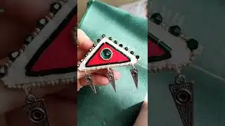 Национальные броши. Тумар. Этно украшения.