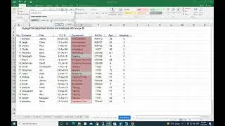4.4 Conditional Format for unique or duplicate| التنسيق الشرطي تكرار الخلايا في عمود