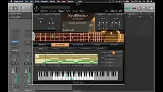 Guitar Cords Strumm In Details Real Guitar plugin in Logic Pro X