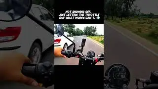 Not showing off 😗 || Guerilla 450 speed test