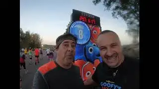 Manny Runz and Goofy John at the 2020 Walt Disney World Marathon