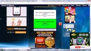 World of Bitcoin. BTC for Clicks. bitLucky.