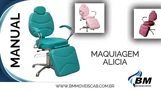 Manual de Montagem da Poltrona Maquiagem Alícia