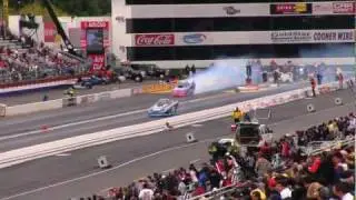 2012 NHRA Winternationals Top Alcohol Funny Car Eliminations
