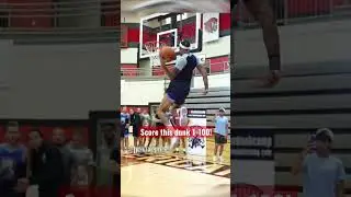 Best 1 Foot Dunker in the World? #shorts