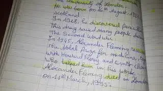 وضعية ادماجية مقترحة للسنة الثالثة متوسط Alexander fleming