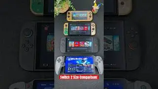 Nintendo Switch 2 vs OLED Switch vs Switch Lite vs PS Portal &ndash; Size Comparison! 🔥🎮 #nintendoswitch2
