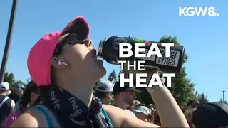 Thousands of Hood to Coast runners battle extreme heat during the race's first day
