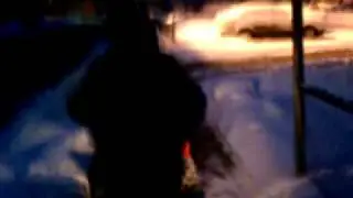 Snow blowing with the ariens st1028