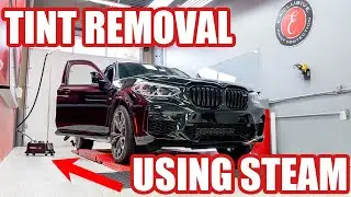 Tint Removal Using Steam