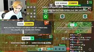 xQc gets attacked by 'Pepega Clap' dono for being bad at matching English Words
