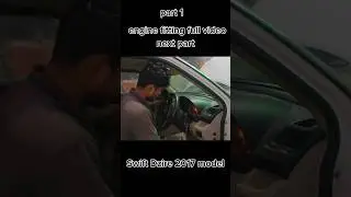 Swift Dzire 2017 model engine fitting next part 〽️ ful video 😱#viral #mechanic #shortvideos