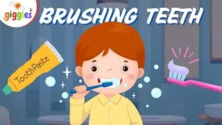 Brushing Teeth Song | Brush It Song | Shine Your Smile, Brush Your Teeth | Giggles