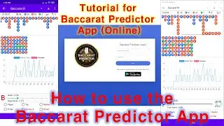Tutorial for Baccarat Predictor App (Online)