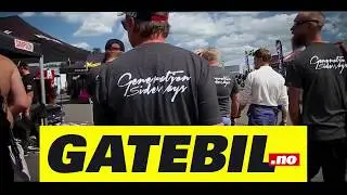 Gatebil 2018 med Generation sideways och Qactusmedia