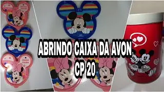 ABRINDO A CAIXA DA AVON CP20