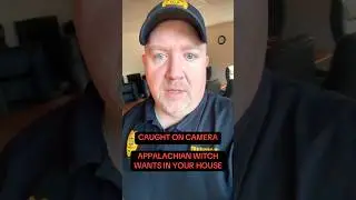 Appalachian Witch Caught On Camera #horror #paranormal #appalachia #witch #witchcraft #scary #spooky