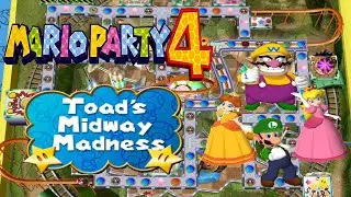 Mario Party 4 Story Mode Walkthrough Part 2 Toad's Midway Madness (1080p NGC)
