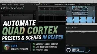 Automate Quad Cortex Presets & Scenes in Reaper (Free MIDI Helper Script)