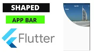 App Bar in Flutter (Shaped App Bar) -Speed Code