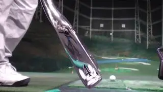 ロングアイアンの弾道、ヘッドスピード、飛距離計測（ミズノMP32）