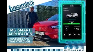 MG iSmart app - Features and Walkthrough on MG ZS EV 2022 | Luscombe Motors