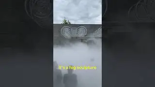 Fog Sculpture | Art installation by Fujiko Nakaya 🌫️ 🌿 #fujikonakaya #berlin #japanese #art