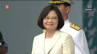 First female president takes office in Taiwan