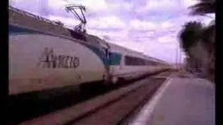 RENFE. Tren Arco Garcia Lorca a su paso por Benifai&oacute;