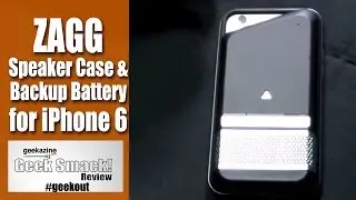 ZAGG iPhone6 Speaker Case, 8 Hour Battery Charger Video Review