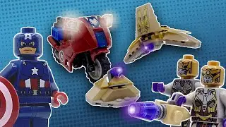 Lego Captain America's Avenging Cycle Review