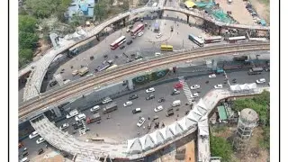Hyderabad  | Uppal Sky Walk 🚶&zwj;♂️ 📍# Uppal Ring Rood #New  Uppal skywalk🚶&zwj;♀️👌 beautiful location