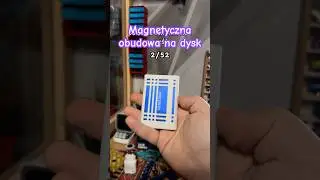 Magnetyczna obudowa na dysk, dzięki niej z łatwością mogę nagrywać filmy bezpośrednio na dysk