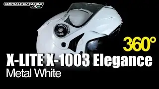 360&deg; X-lite X-1003 Elegance White - Centrale-du-casque.com