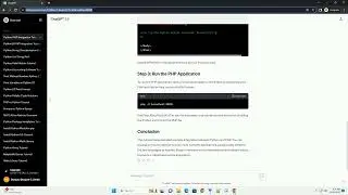 python and php together