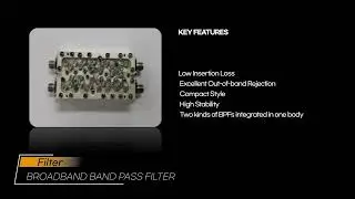 Broadband Band Pass Filter