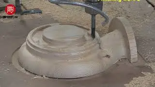 Foundry Wood Pattern Making Milling CNC Machine #woodpatternmilling #foundrypattern #cncmachine