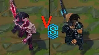 Visions of the Fallen Tryndamere VS Classic Tryndamere
