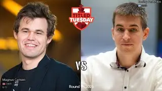 ⚡Dmitry Andreikin vs Magnus Carlsen in match Titled Tuesday 2026 || chesscom 
