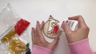 Christmas DIY mosaic ASMR #diamondpainting #diy #unpacking #mosaic