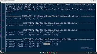 Dictionary Operations in Python | Adding, Updating, Deleting and Traversing