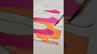 Painting on silk #silkpainting #artreels #art #paintingtechniques #arttutorial #artclass #doodleart
