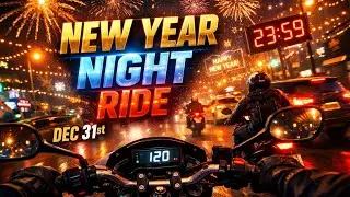 TADIPATRI NEW YEAR NIGHT BIKE RIDE 2026 #subscribe #newyeareve #2026 #party 
