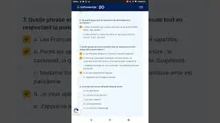 Go Transcript French test answers for today 