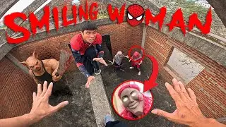 ESCAPING SMILING WOMAN 74.0 | Parkour Pov Horror Film| By B2F Viet Nam