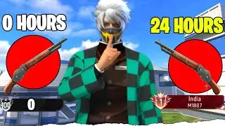 Pushing Top 1 Title in ( M1887 ) 🤯 Without Using GunSkin 💀 | In Only 24 HOURS 😳 