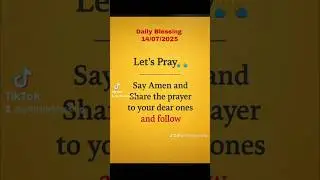 Daily Blessing [14/07/2015] #dailyblessing #dailyprayer #bibleverse