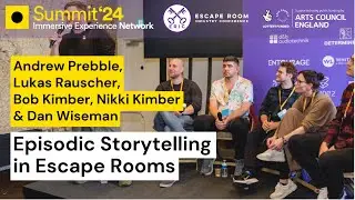 Episodic Storytelling: ERIC Panel Discussion IEN Immersive Experience Summit 2024