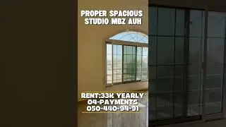 Spacious Studio in MBZ City | AED 33,000/year | Utilities Included #MBZCity #AbuDhabiRentals #Aspire